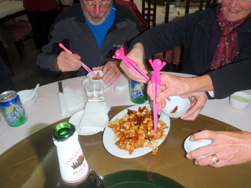 Some of our adventuresome explorers have found training sticks for kids.